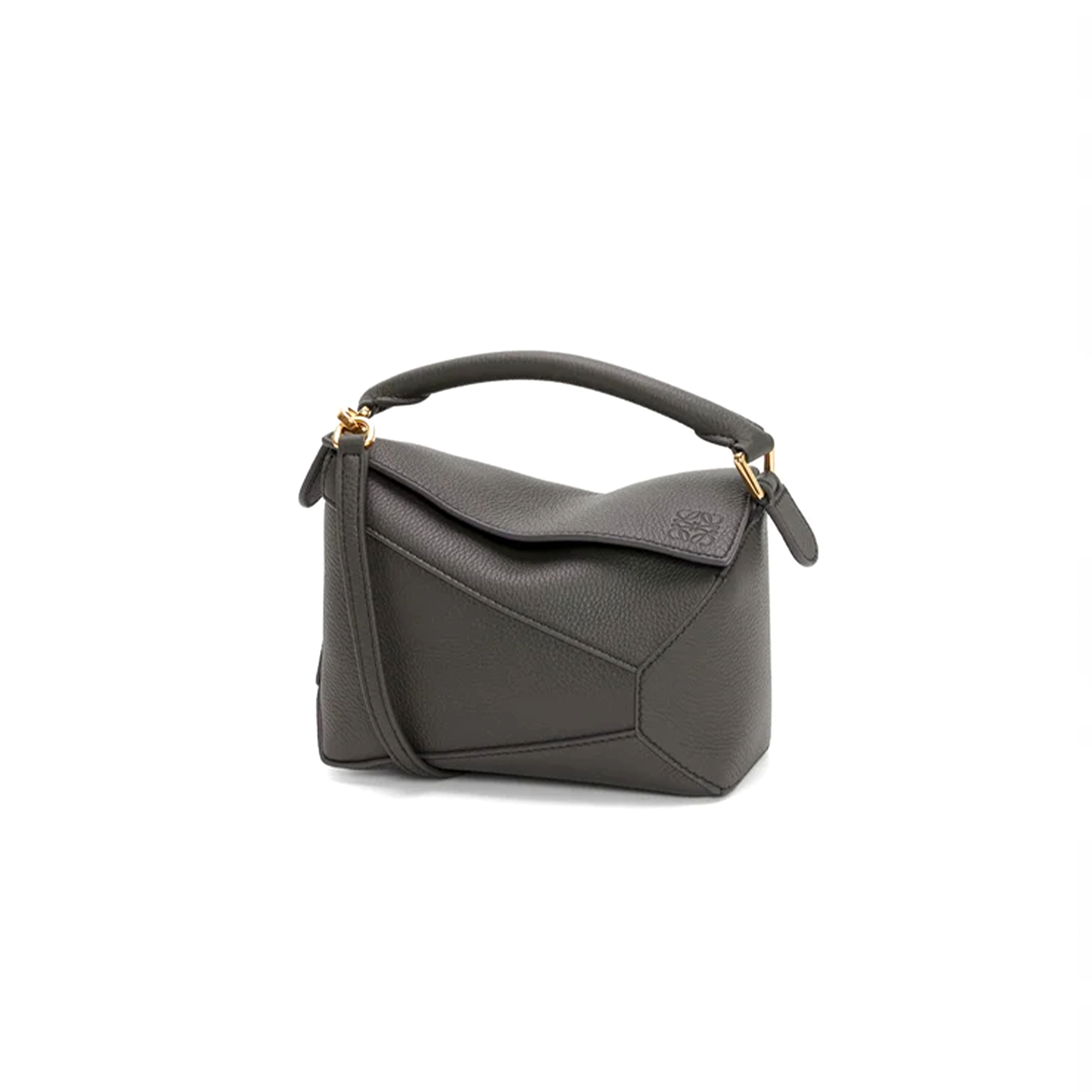 LOEWE MINI PUZZLE EDGE BAG IN SOFT GRAINED CALFSKIN A510P88X16-1220 (18*12.5*8cm)